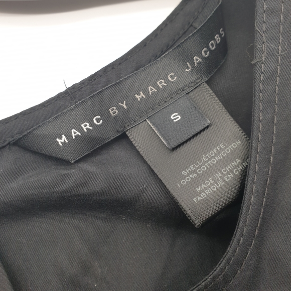 Marc by Marc Jacobs Top Shirt Blouse - Black - Picture 4 of 5